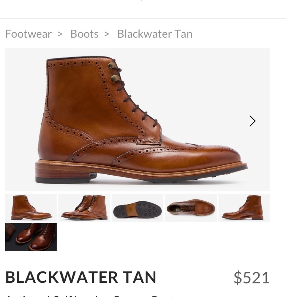 Brand new Oliver Sweeney men’s boots in a shaded brown colour.